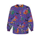 Counting Candy Jewel Neck Warm-up